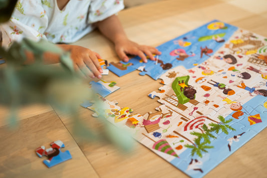 Puzzles support nervous system regulation in children
