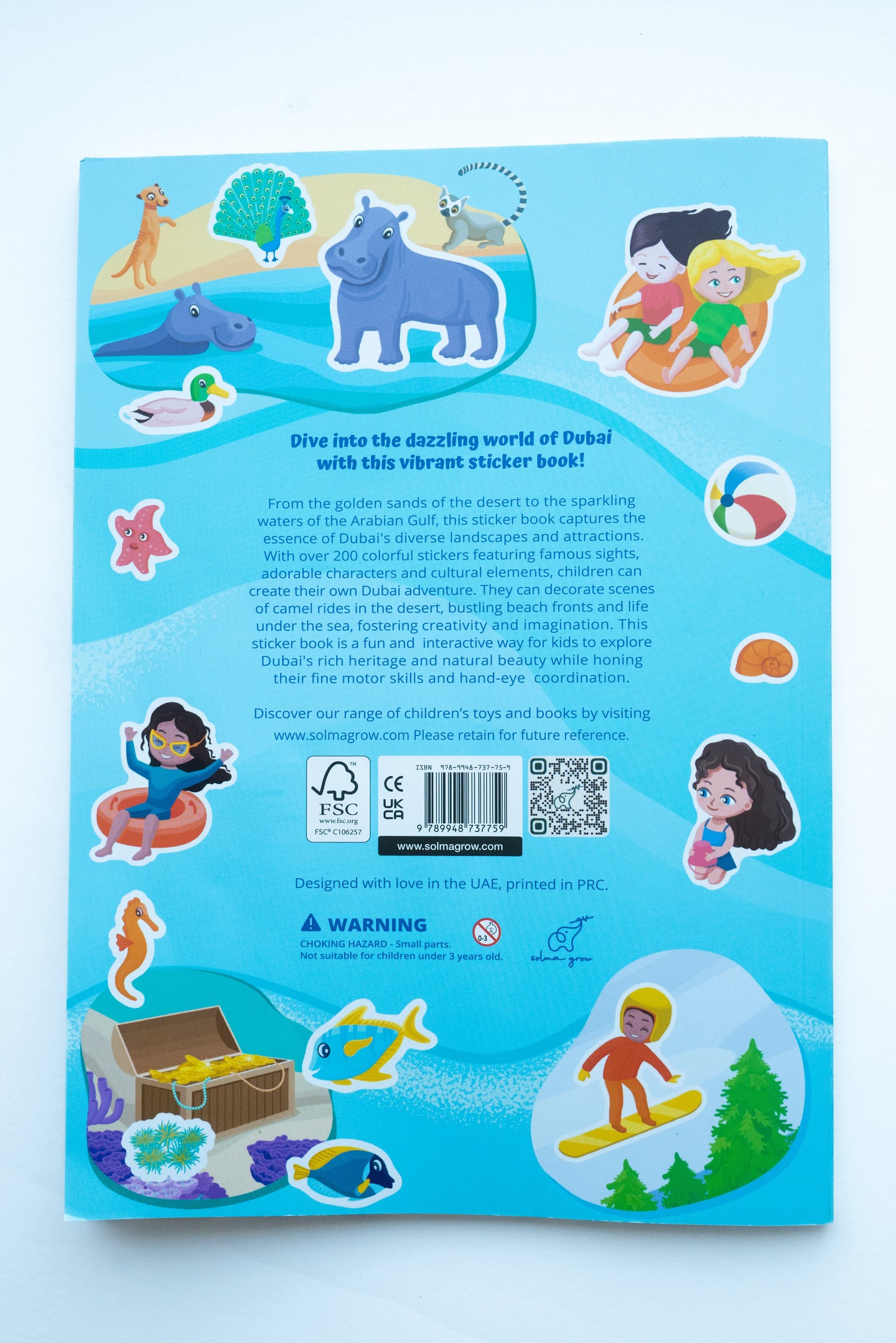 Dubai Sticker Book