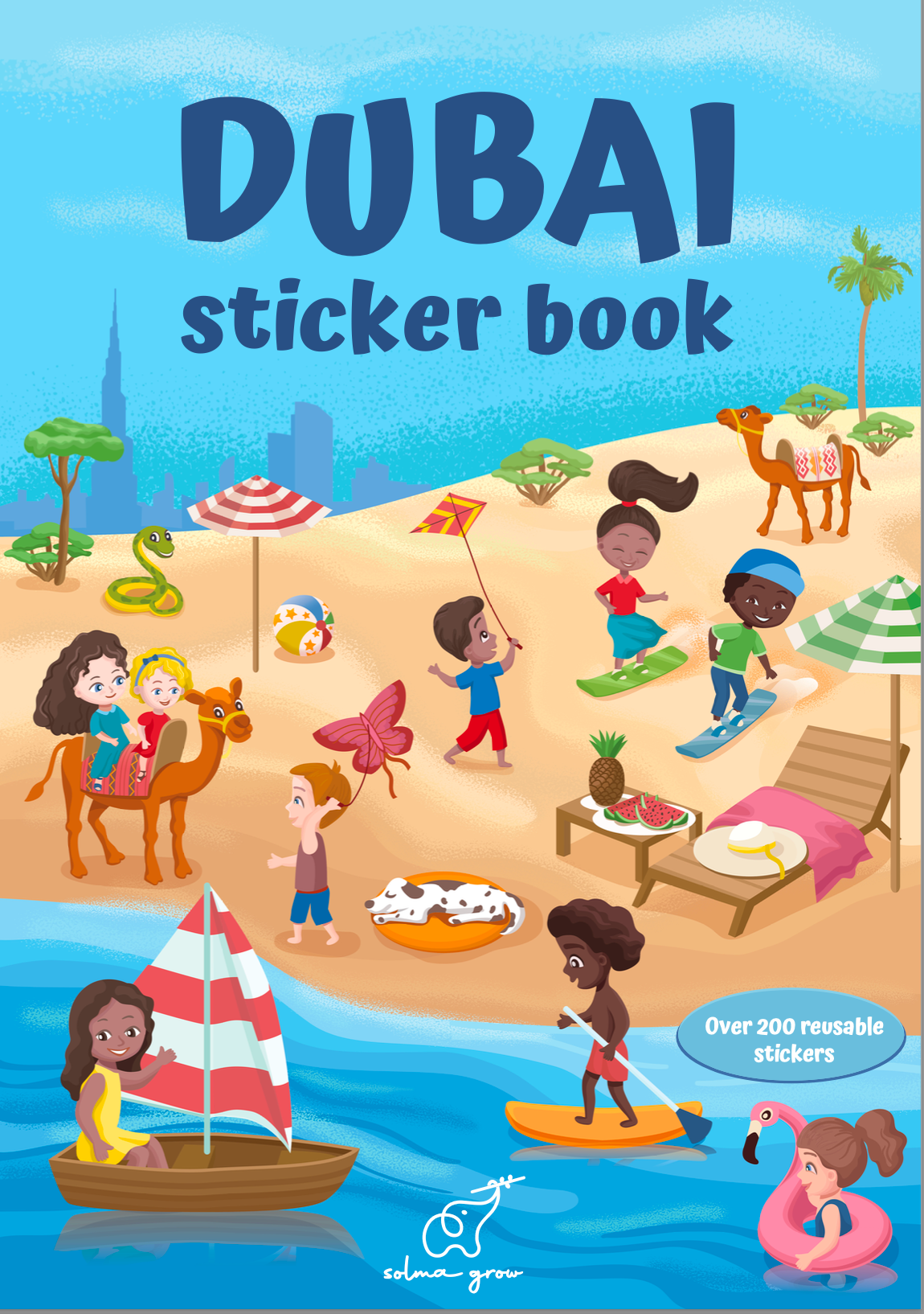 Dubai Sticker Book